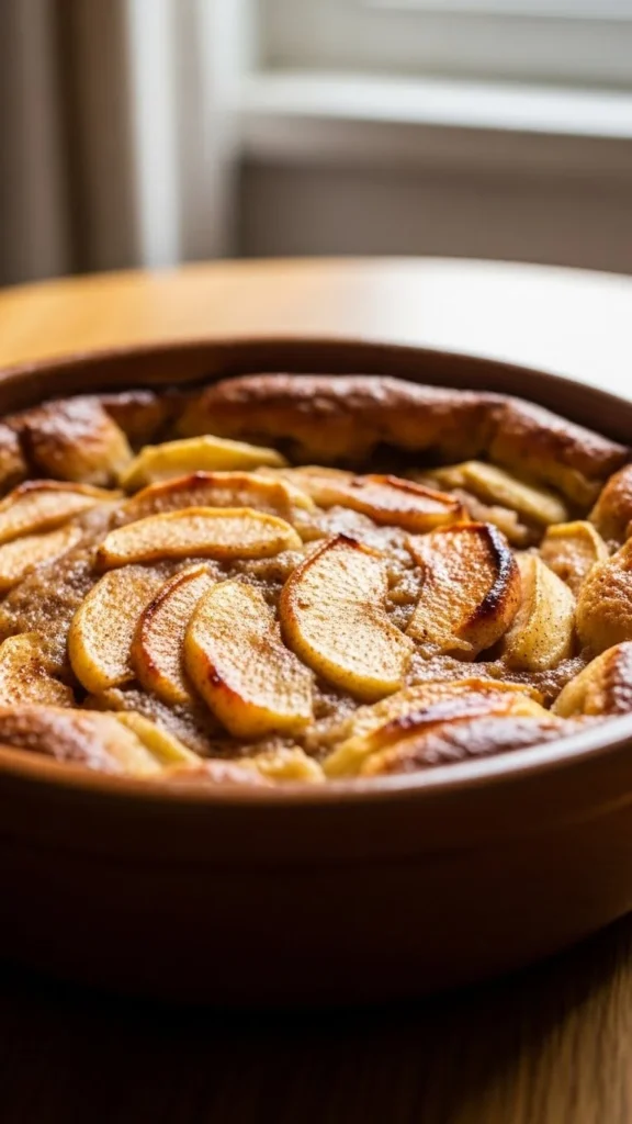 Apple-Spiced Irish Oven Pudding