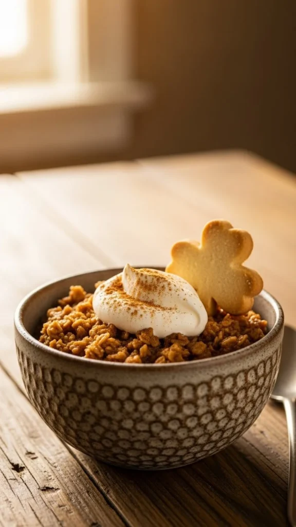 Brown Sugar Oat Pudding
