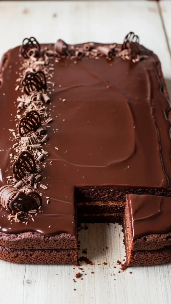 Chocolate Irish Sheet Cake