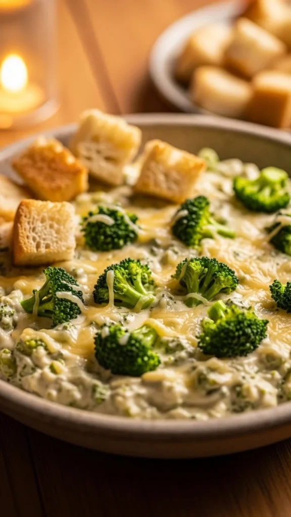 Creamy Broccoli Cheese Dip