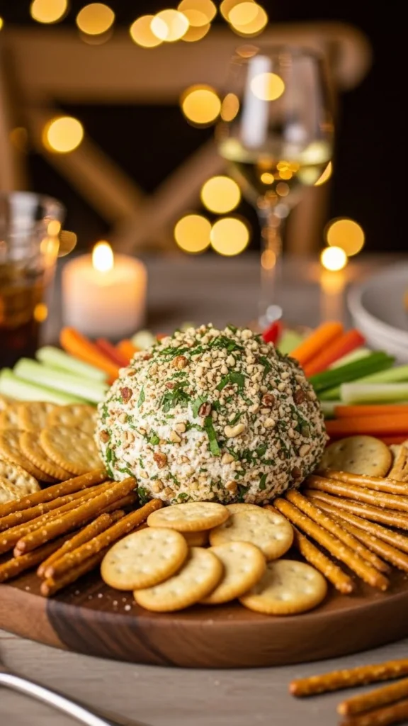 Creamy Cheese Ball Dip (Deconstructed)