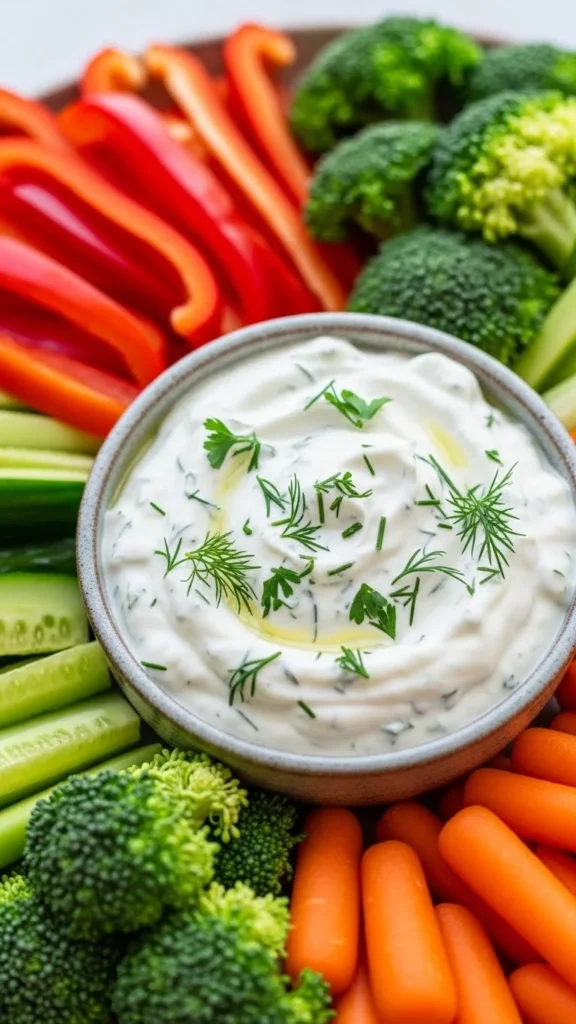 Creamy Herb Yogurt Dip