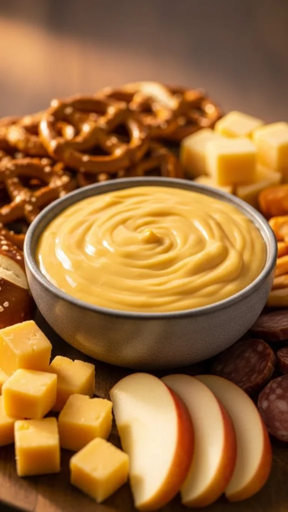 Creamy Mustard Cheddar Dip