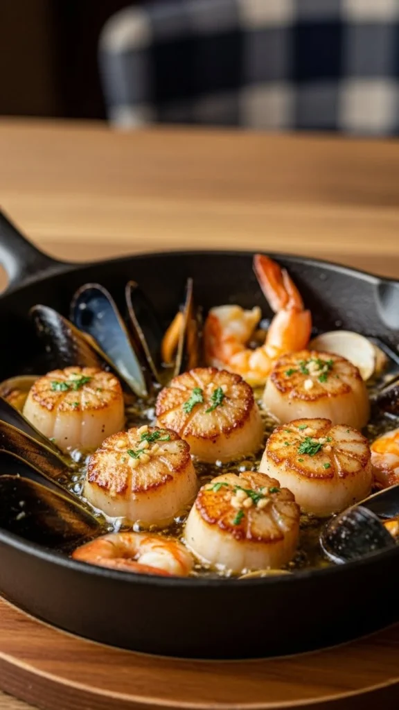 Garlic Butter Scallops