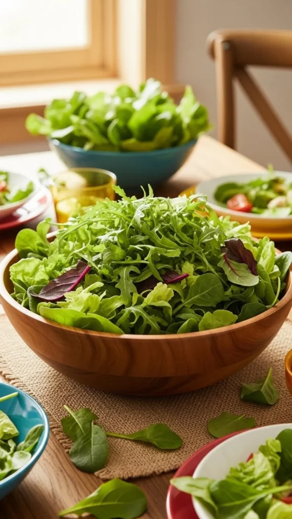 Green Leaf Party Bowl