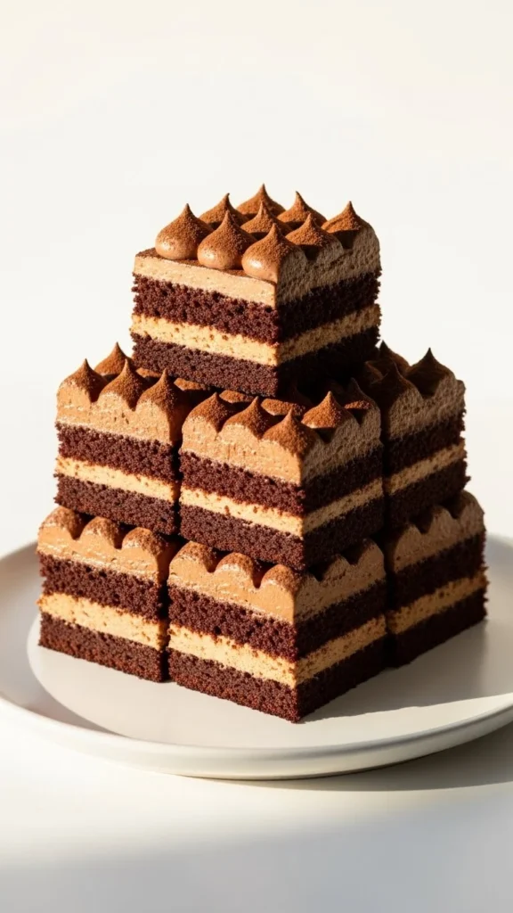 Irish Chocolate Cream Squares