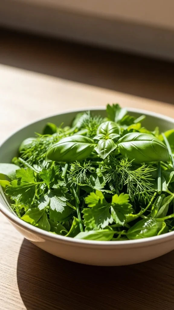 Simple Herb Leaf Mix