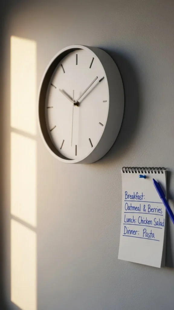 Start With a Simple Daily Meal Framework