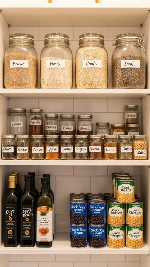 Stock a Simple Diet-Friendly Pantry