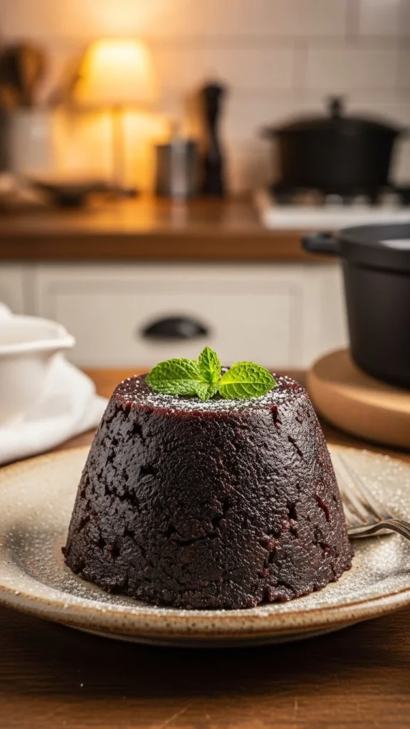 Traditional Suet-Style Steamed Pudding