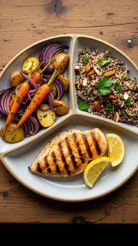 Use Your Plate as a Portion Guide