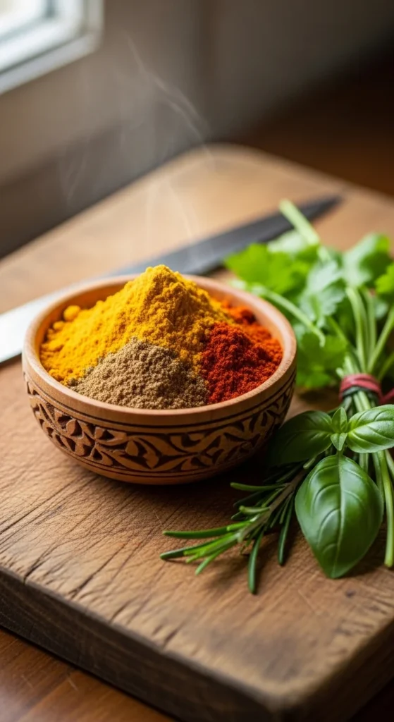 Add Flavor with Fresh Herbs and Spices