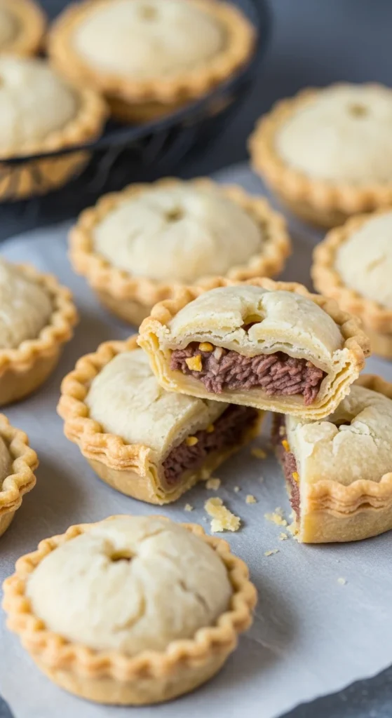 Beef and Mustard Hand Pies