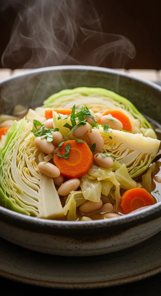 Cabbage and White Bean Stew
