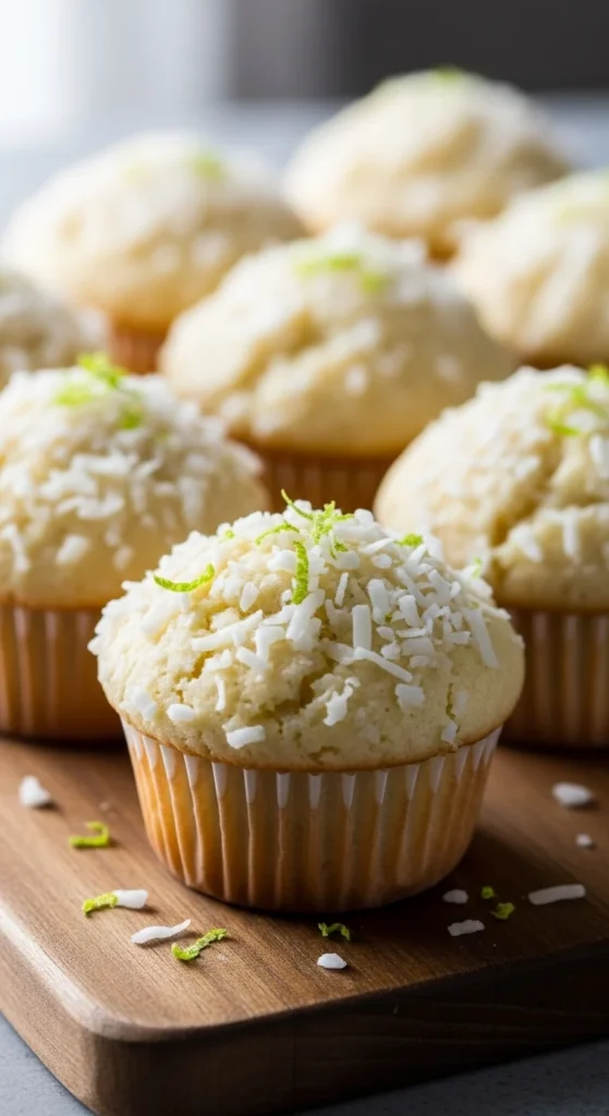 Coconut Lime Muffins