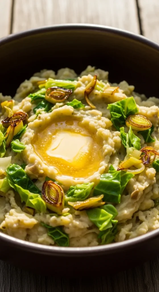 Colcannon With Caramelized Leeks