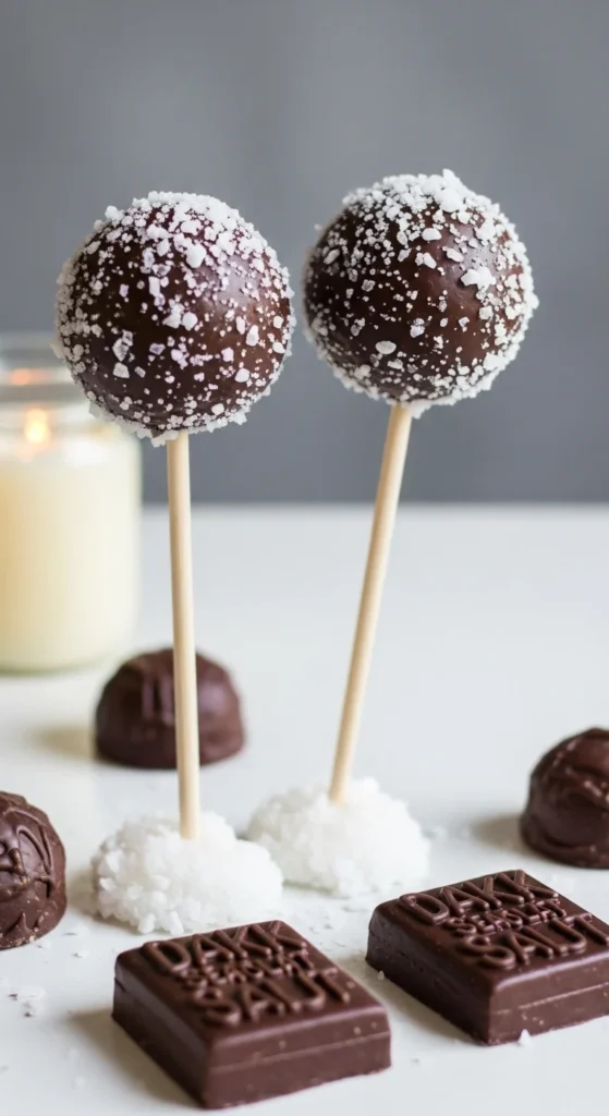 Dark Chocolate Sea Salt Pop