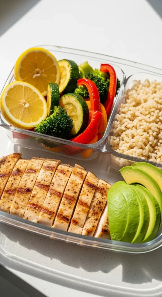 Example of a Filling Diet Plate