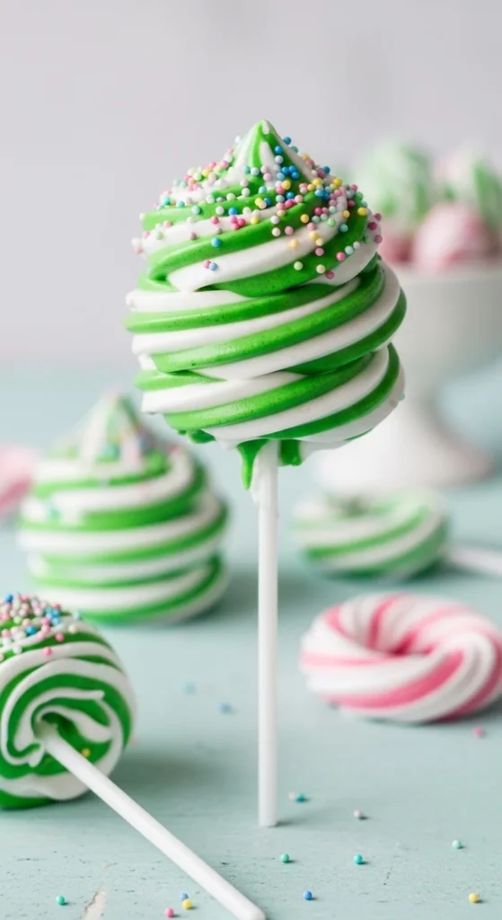 Green Candy Drizzle Pop