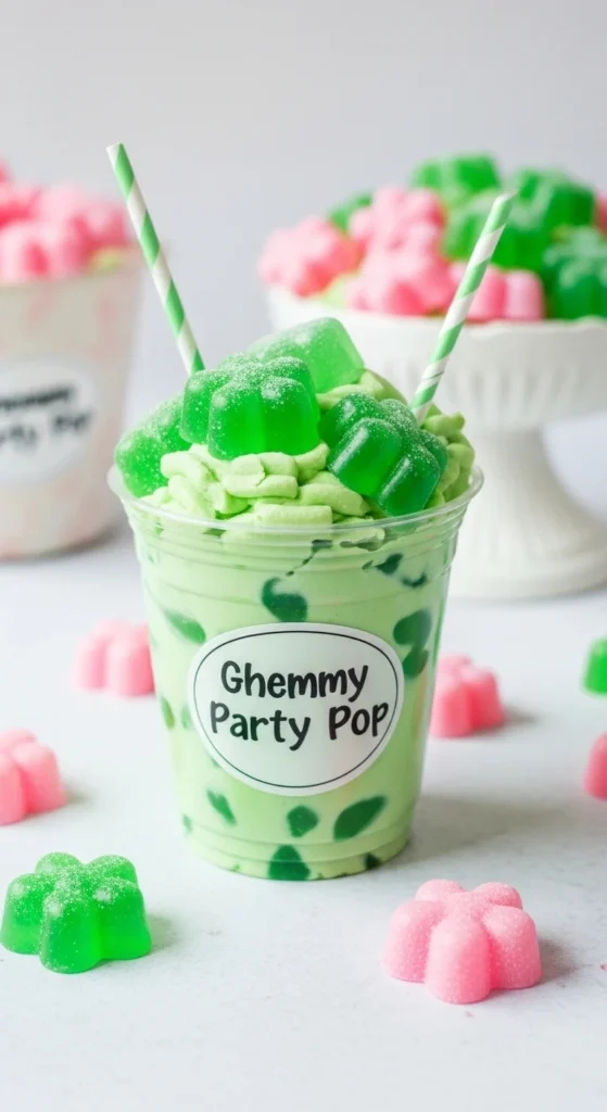 Green Gummy Party Pop