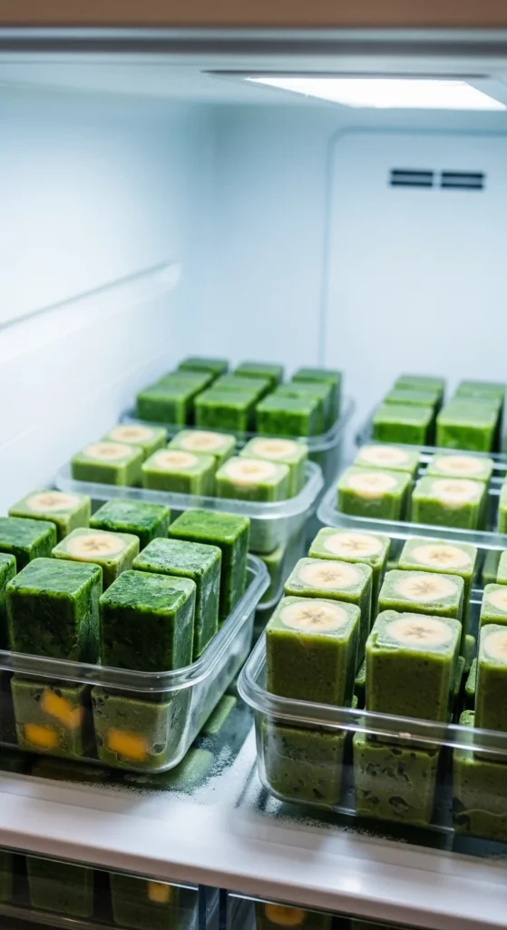 Green Smoothie Cubes