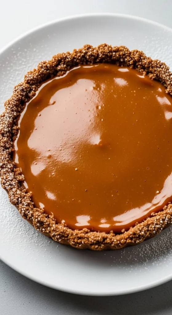 Irish Caramel Cream Tart