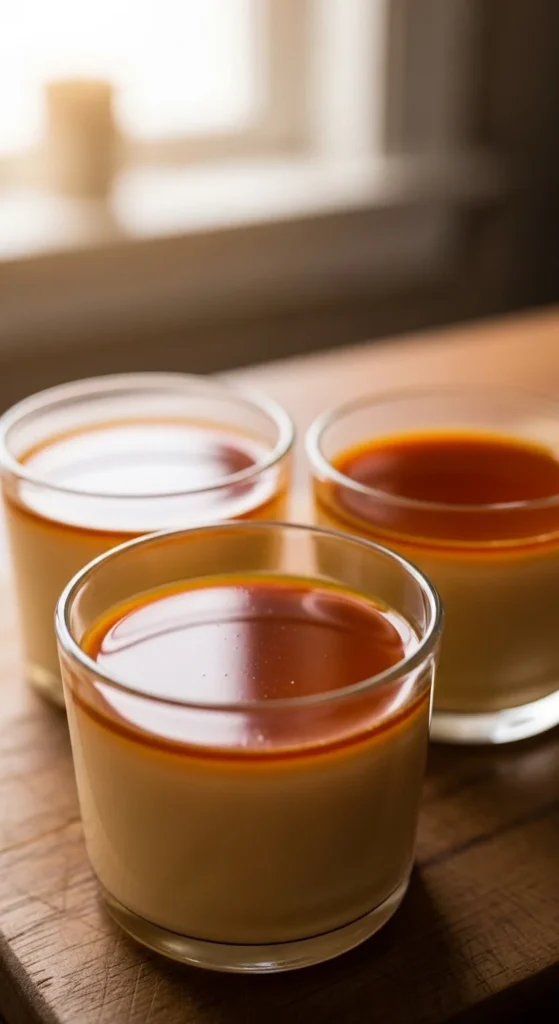 Irish Caramel Custard Cups