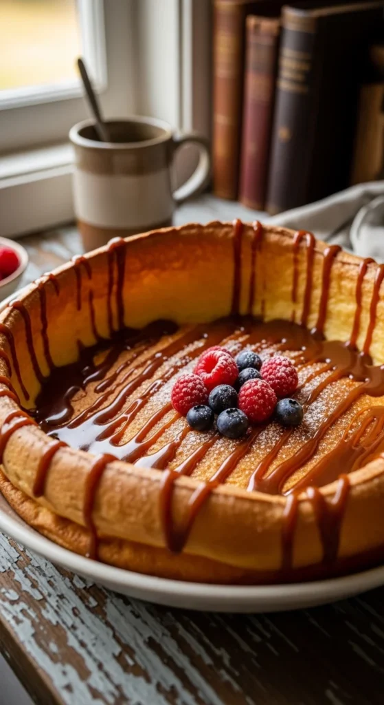 Irish Caramel Pancake Bake