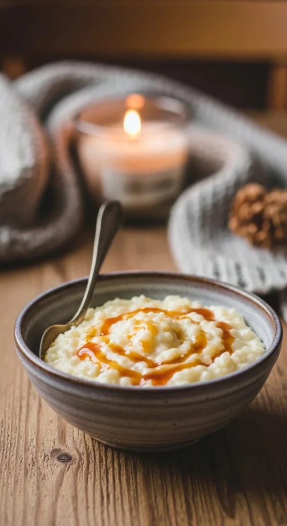 Irish Caramel Rice Pudding