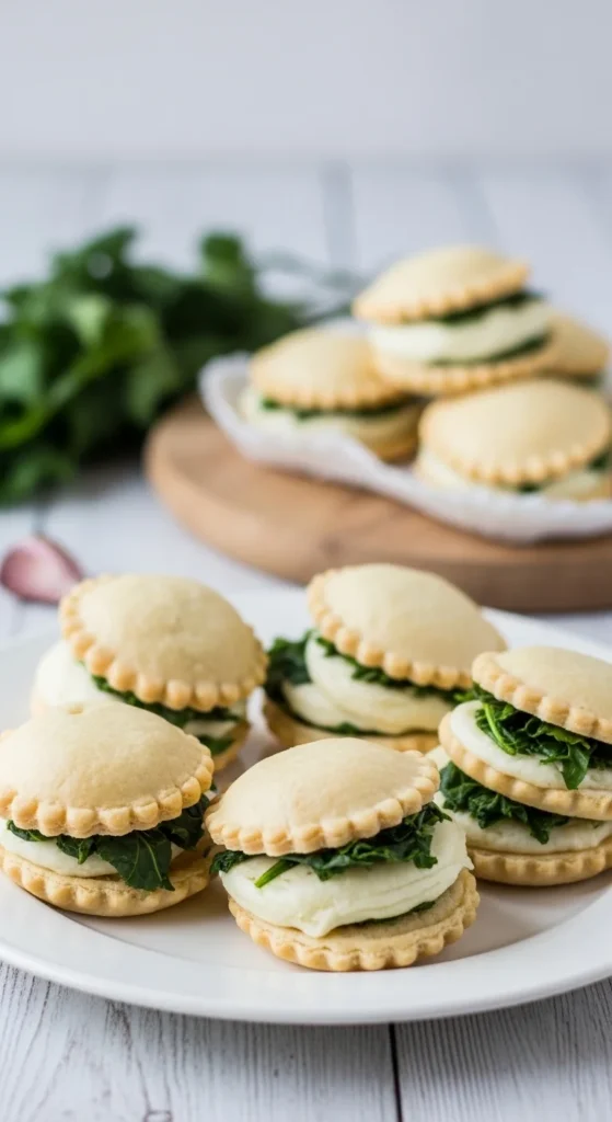 Kale, White Bean, and Garlic Hand Pies
