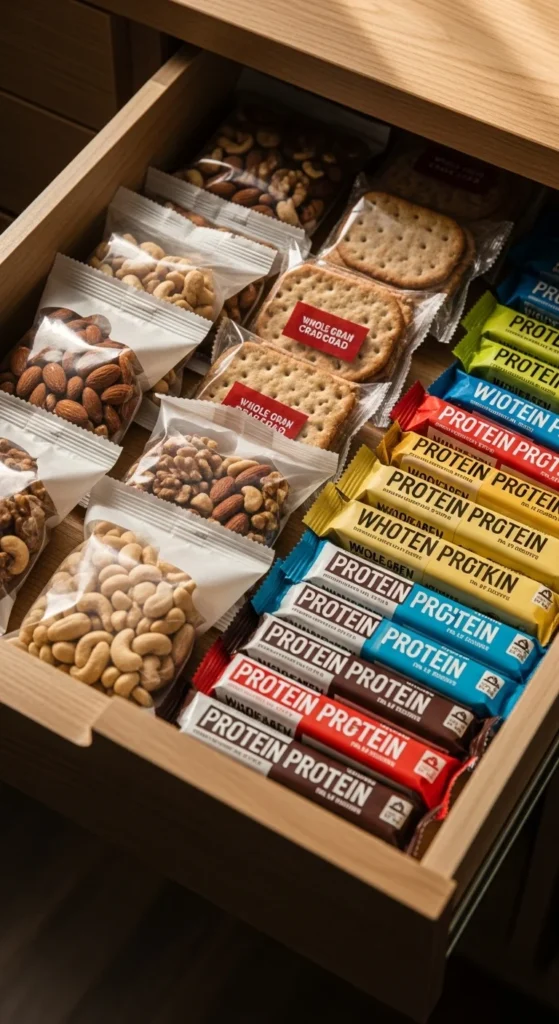 Keep Emergency Snacks at Work