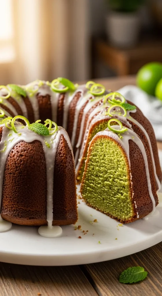 Lime Pound Bundt Cake
