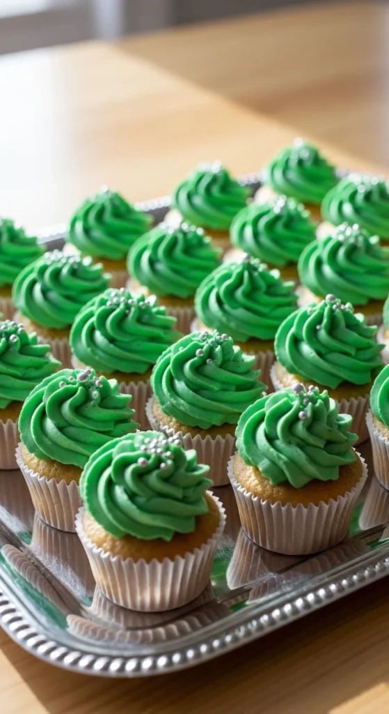 Mini St. Patrick’s Day Cupcakes
