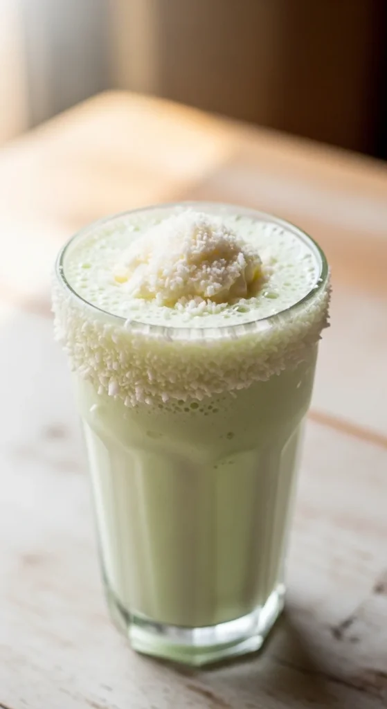Mint Coconut Cream Shake