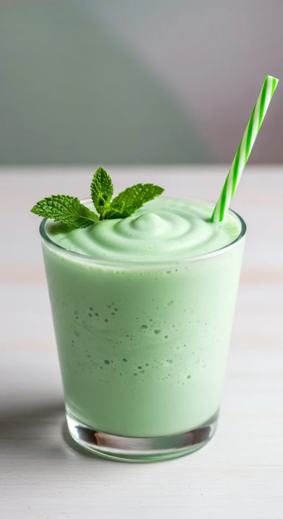 Mint Pudding Shake