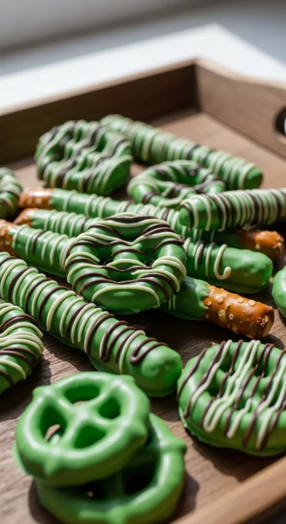 Mixed Shape St. Patrick’s Pretzel Tray