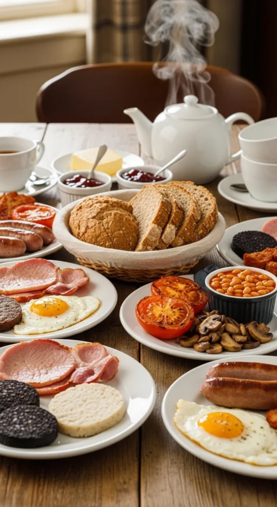 Mixed Traditional Breakfast Plate