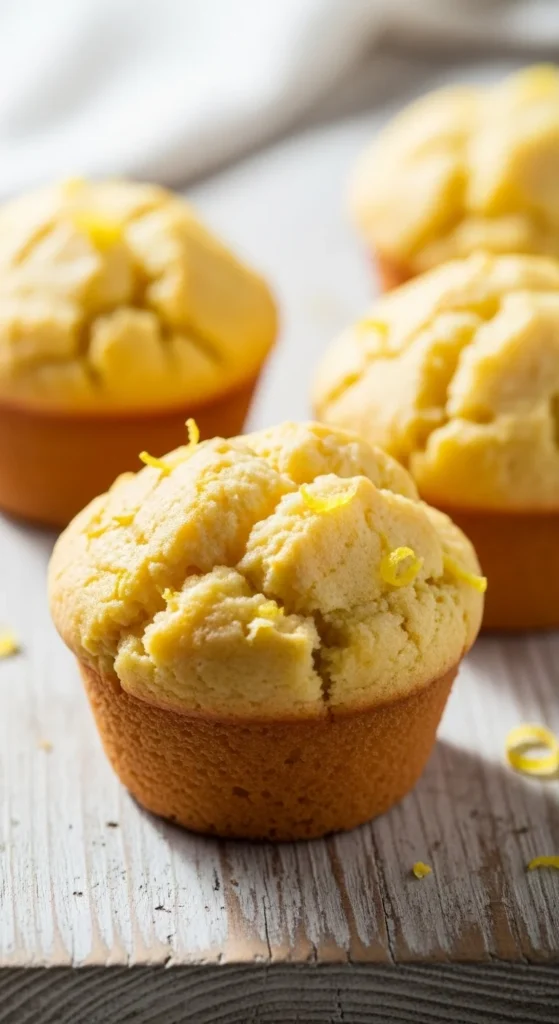 Ricotta Lemon Muffins