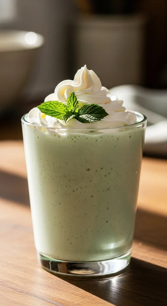 Shamrock Vanilla Mint Shake