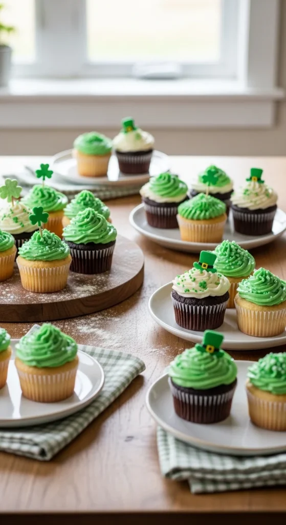 St. Patrick’s Day Cupcake Recipes
