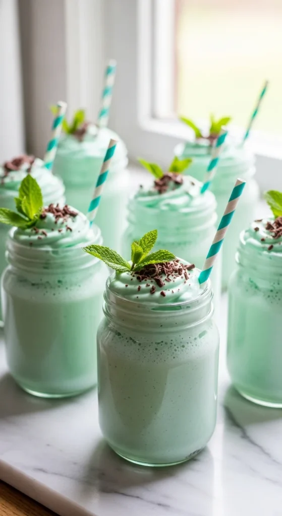 St. Patrick’s Day Milkshakes