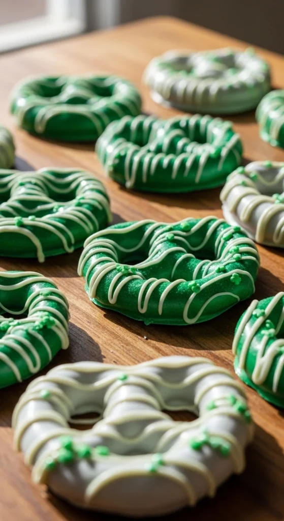 St. Patrick’s Day Pretzels