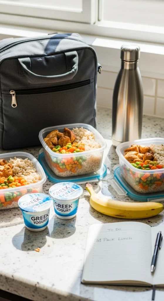 how to eat diet food when busy