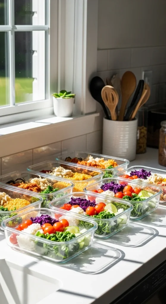 how to structure diet meals