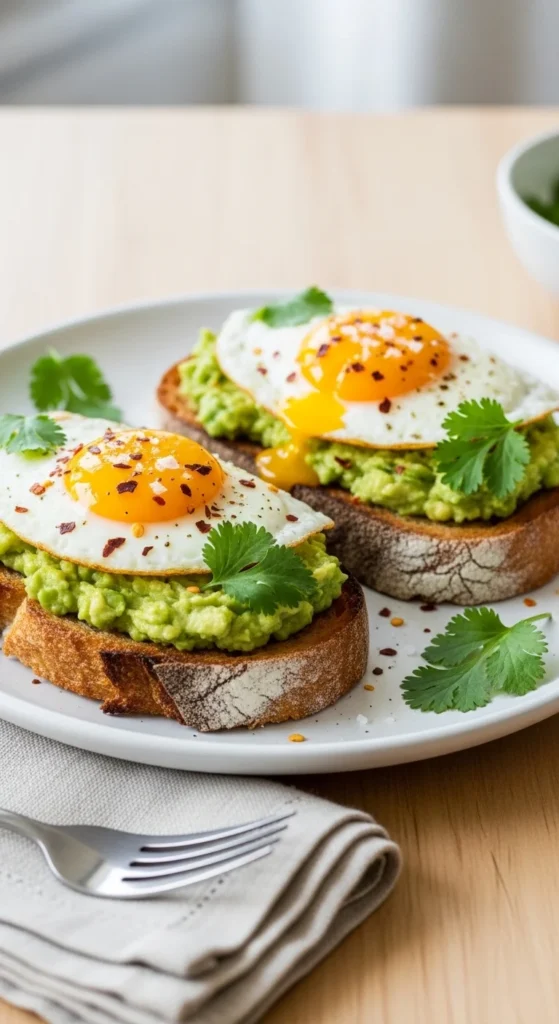 Avocado Toast with Eggs