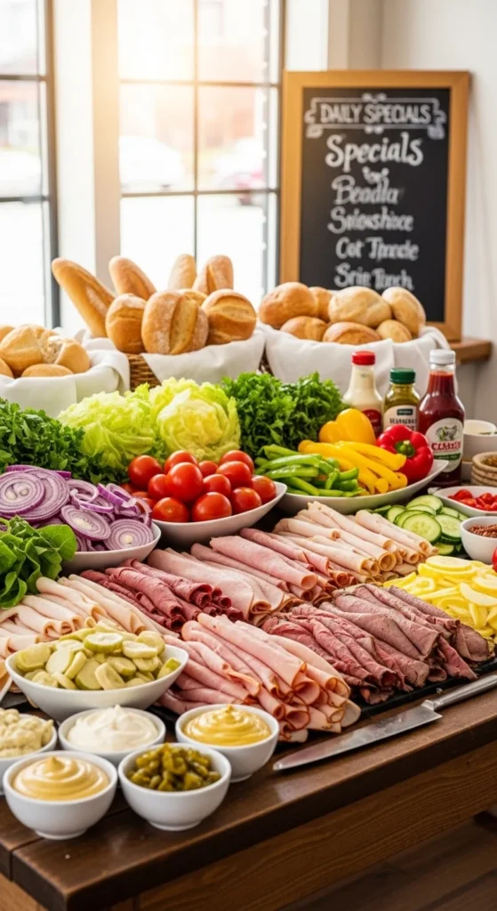 Build-Your-Own Sandwich Bar