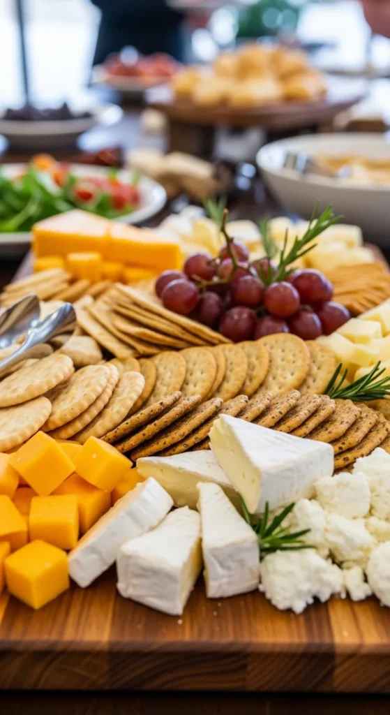 Cheese and Crackers Platter
