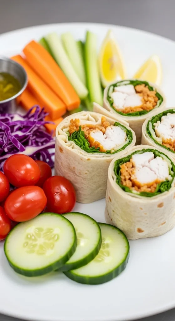 Chicken Salad Lettuce Wraps