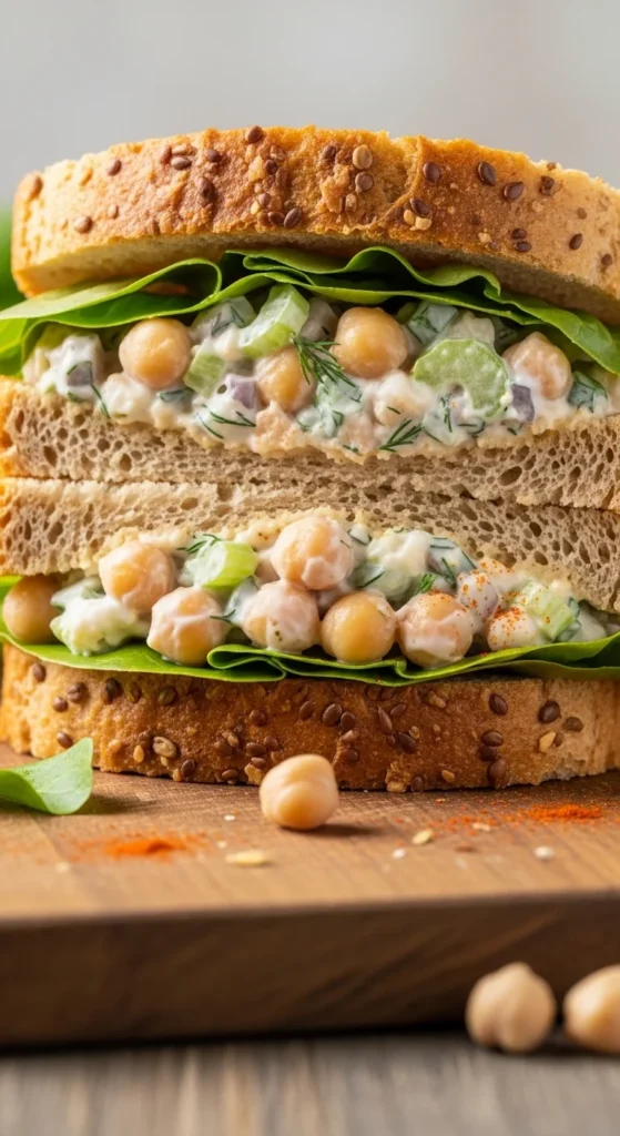 Chickpea Salad Sandwiches