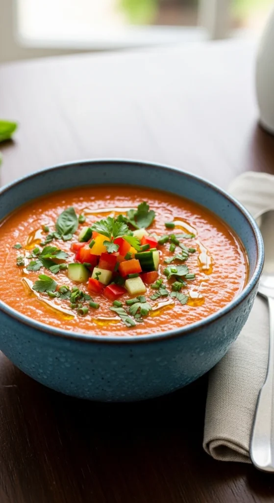 Chilled Gazpacho Soup
